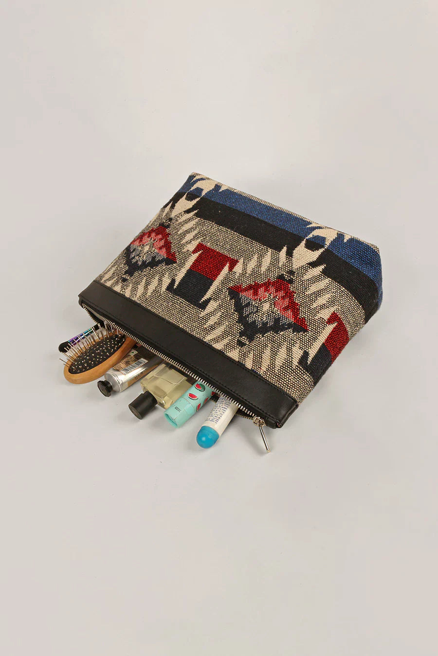 Slindon Medium Handloom Toiletry Pouch