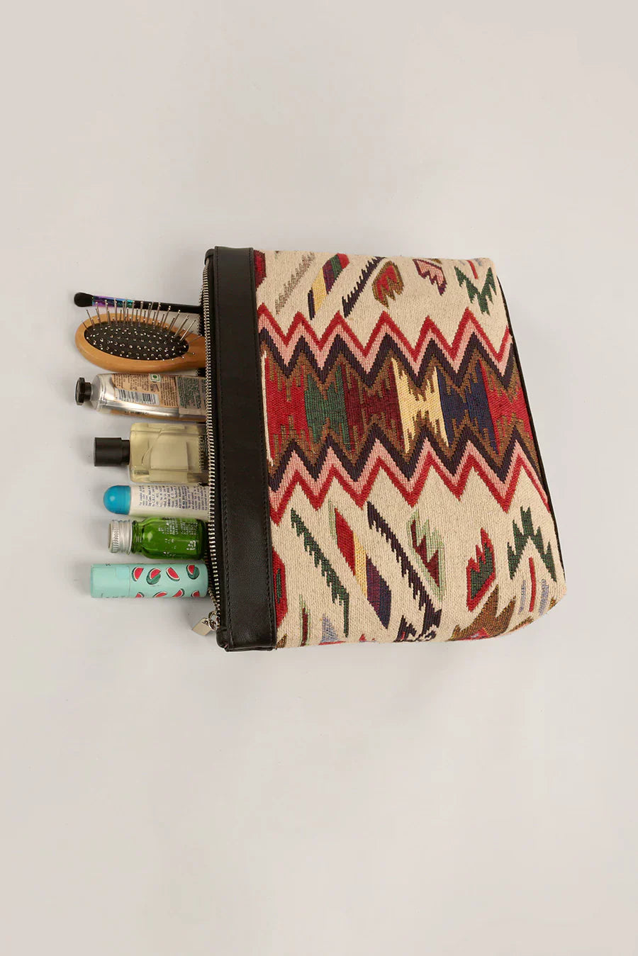 Slindon Small Handloom Toiletry Pouch