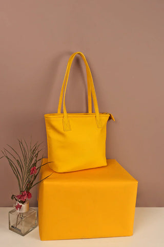 The House of Ganges - Mini Vegan Leather Tote Bag