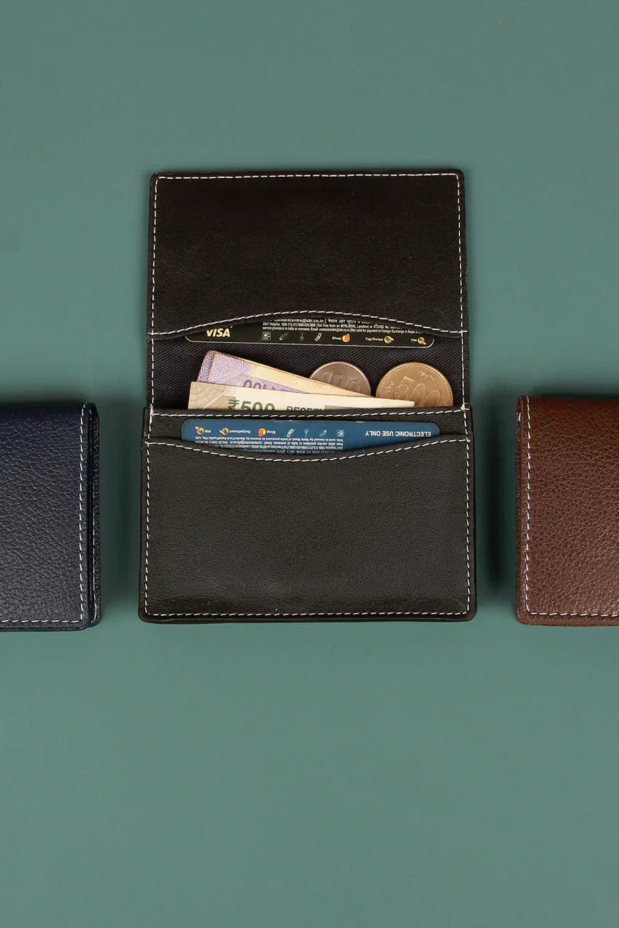 The House Of Ganges Beth Vegan Leather Mini Wallet