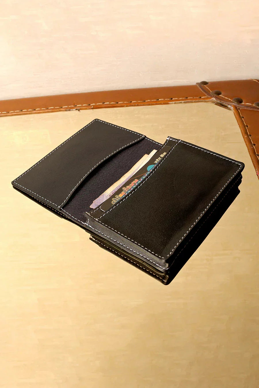 The House Of Ganges Beth Vegan Leather Mini Wallet