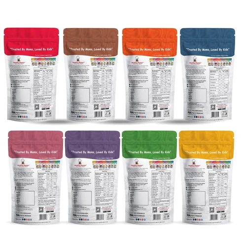Healthy Master Light and Crispy Chips Combo (Pack of 8) (Each 100gm)
