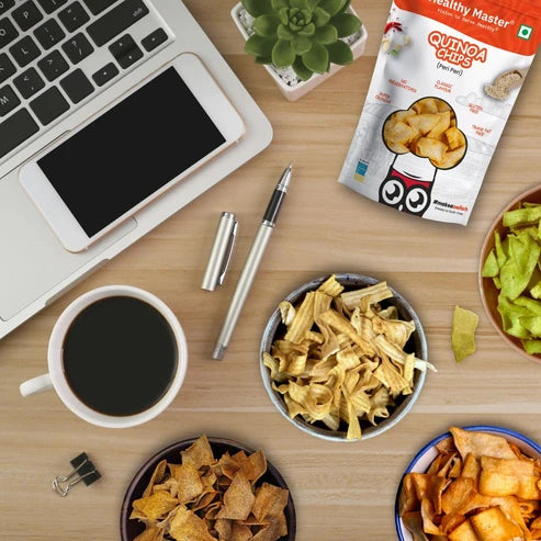 Healthy Master Light and Crispy Chips Combo (Pack of 8) (Each 100gm)