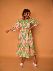 WhySoBlue Lily Cut-Out Dress