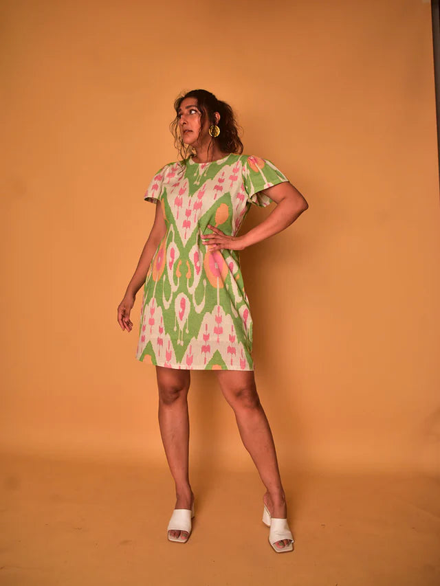 WhySoBlue Lily Short Dress