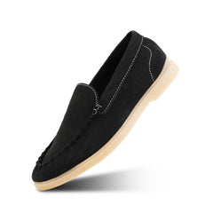 Monkstory Yacht Club Loafers - Jet Black
