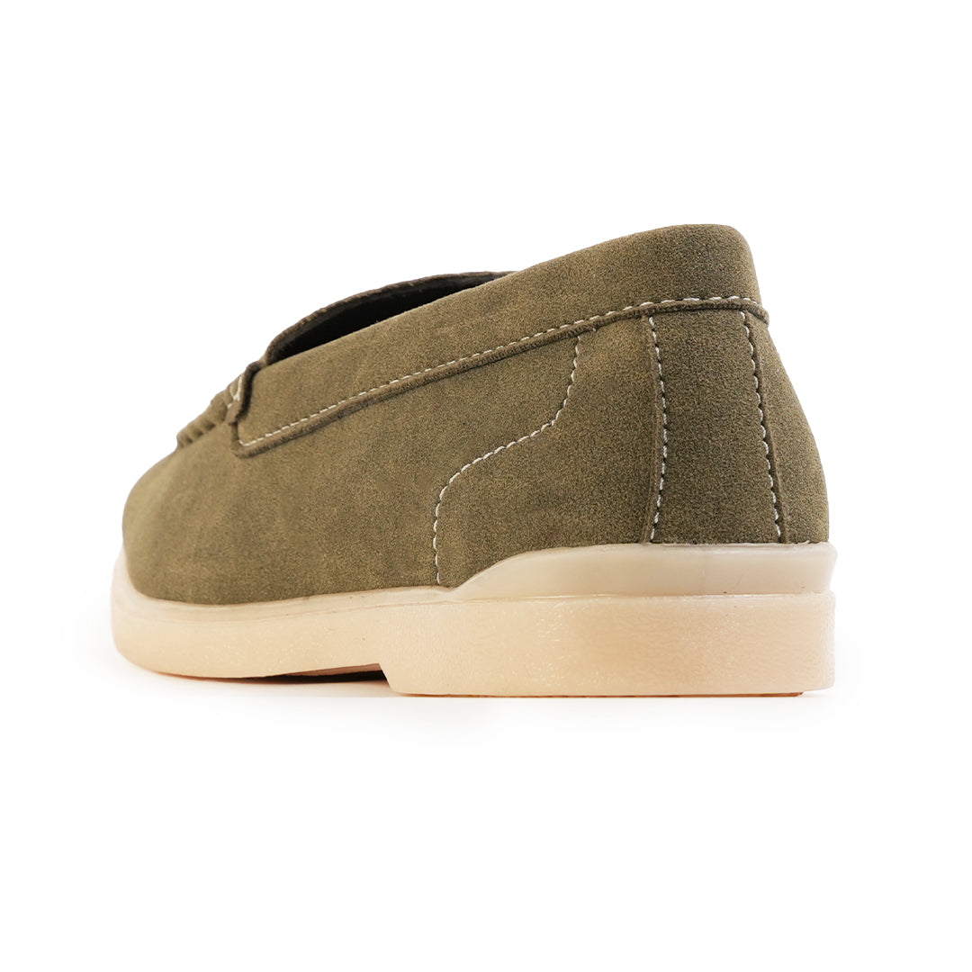 Monkstory Yacht Club Loafers - Olive Grove