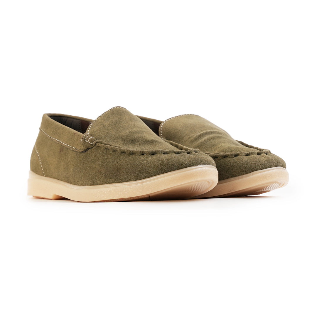 Monkstory Yacht Club Loafers - Olive Grove