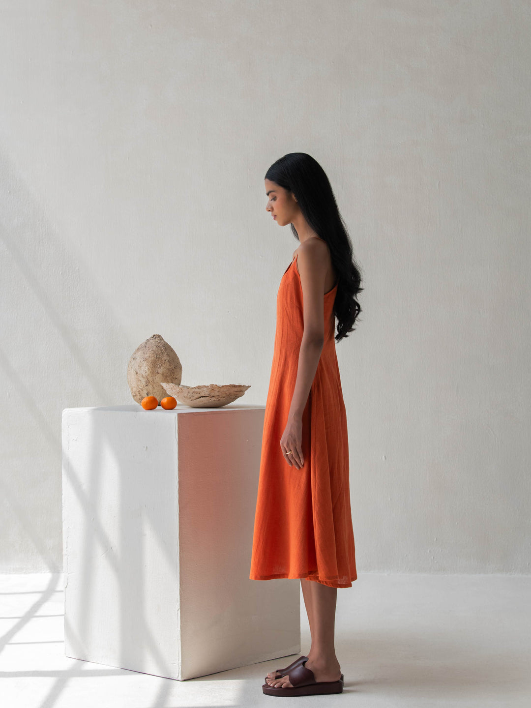 Dhwani Choksi Spaghetti Sleeve Aline Dress