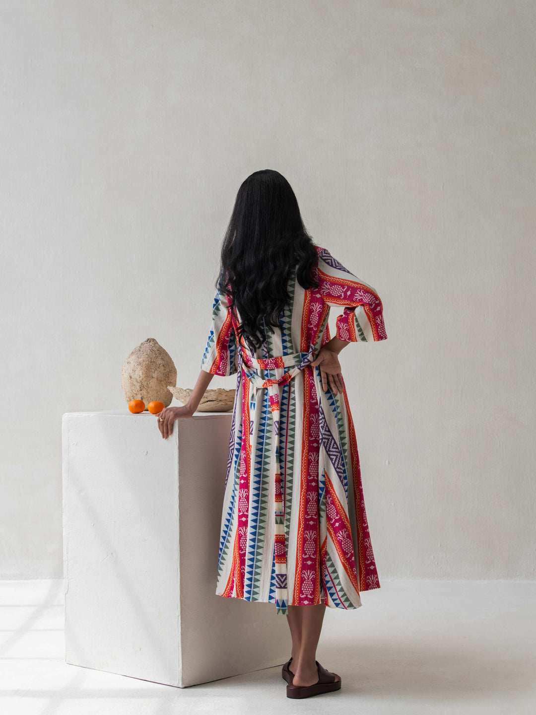 Dhwani Choksi Spaghetti Sleeve Aline Dress