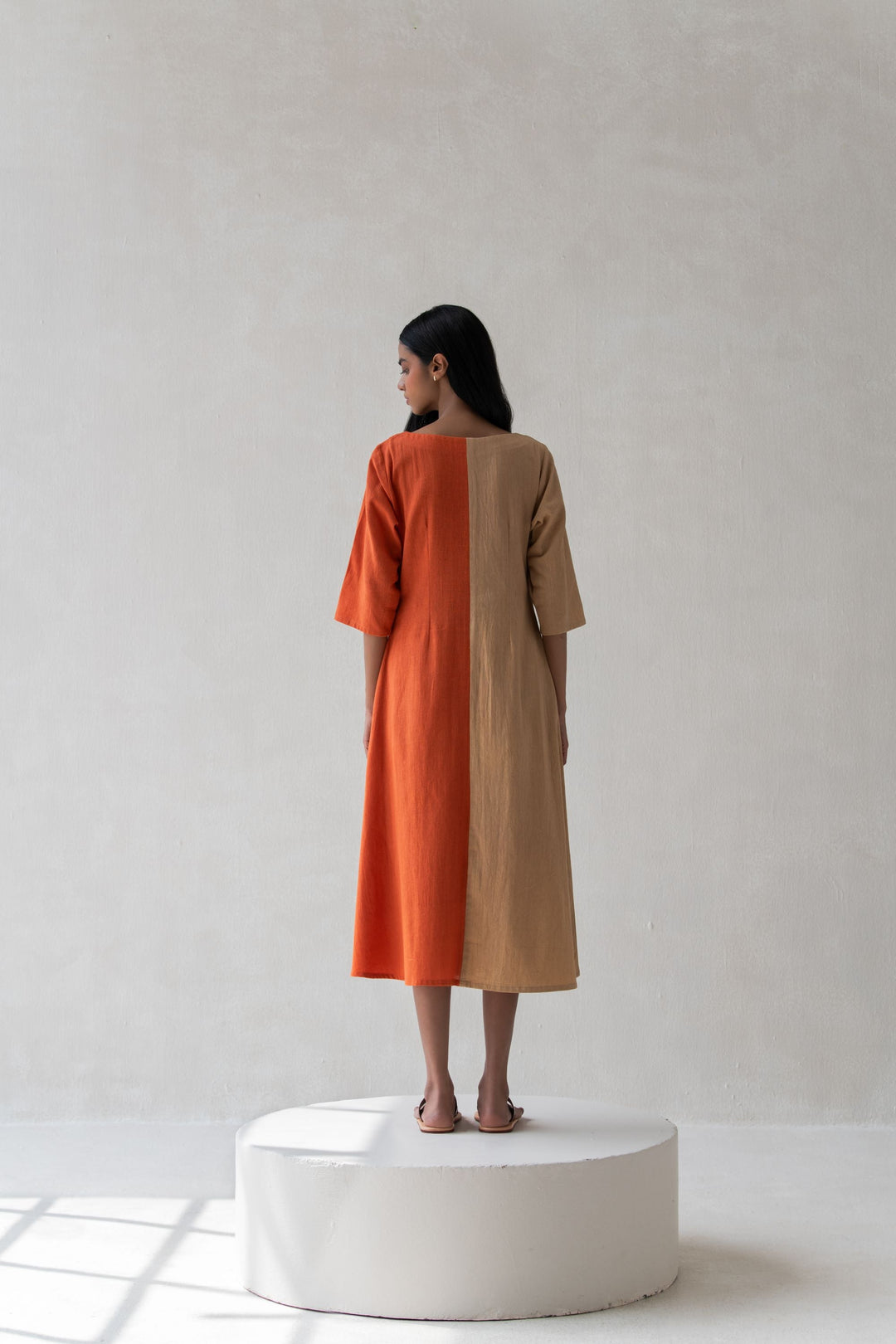 Dhwani Choksi Color-Block Dress