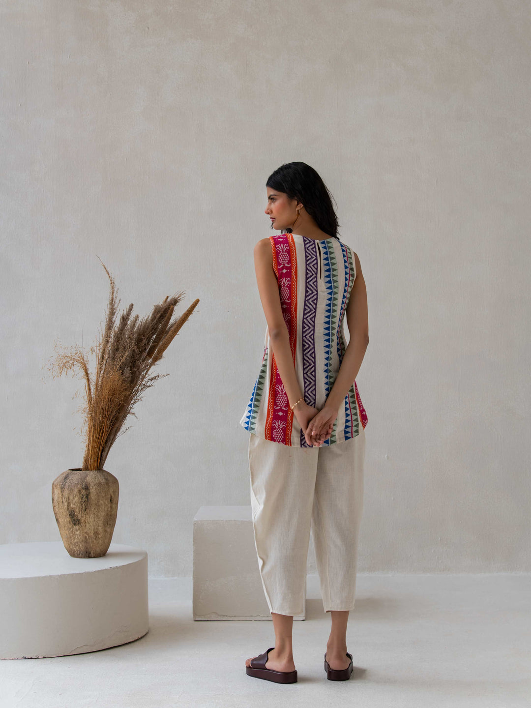 Dhwani Choksi Dhoti Pants - Off White