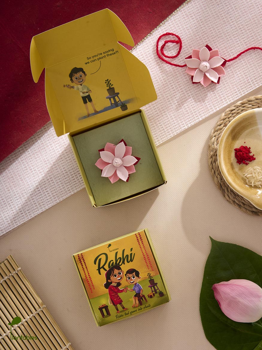 Plantables Lotus Rakhi