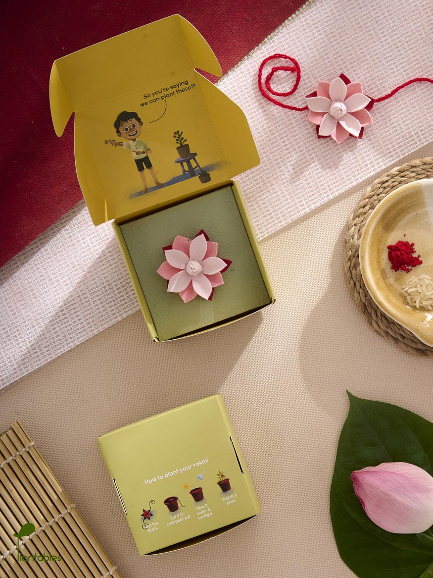 Plantables Lotus Rakhi