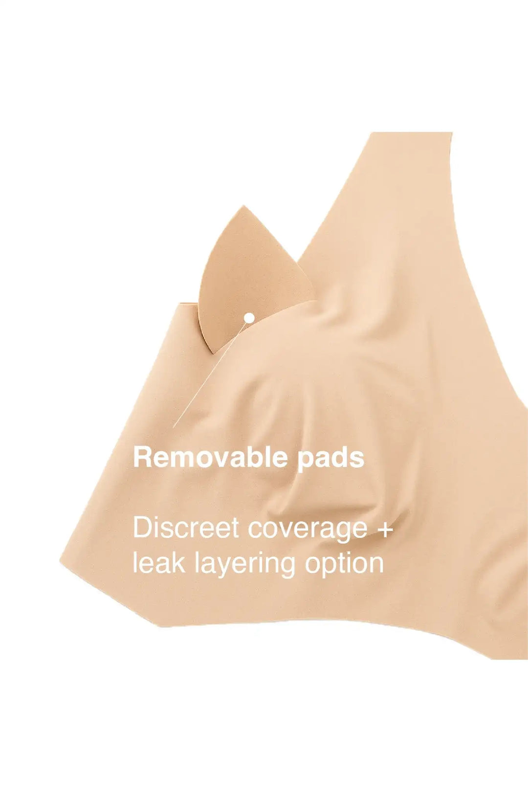 V-Neck Maternity Bamboo Bra – Winter Beige