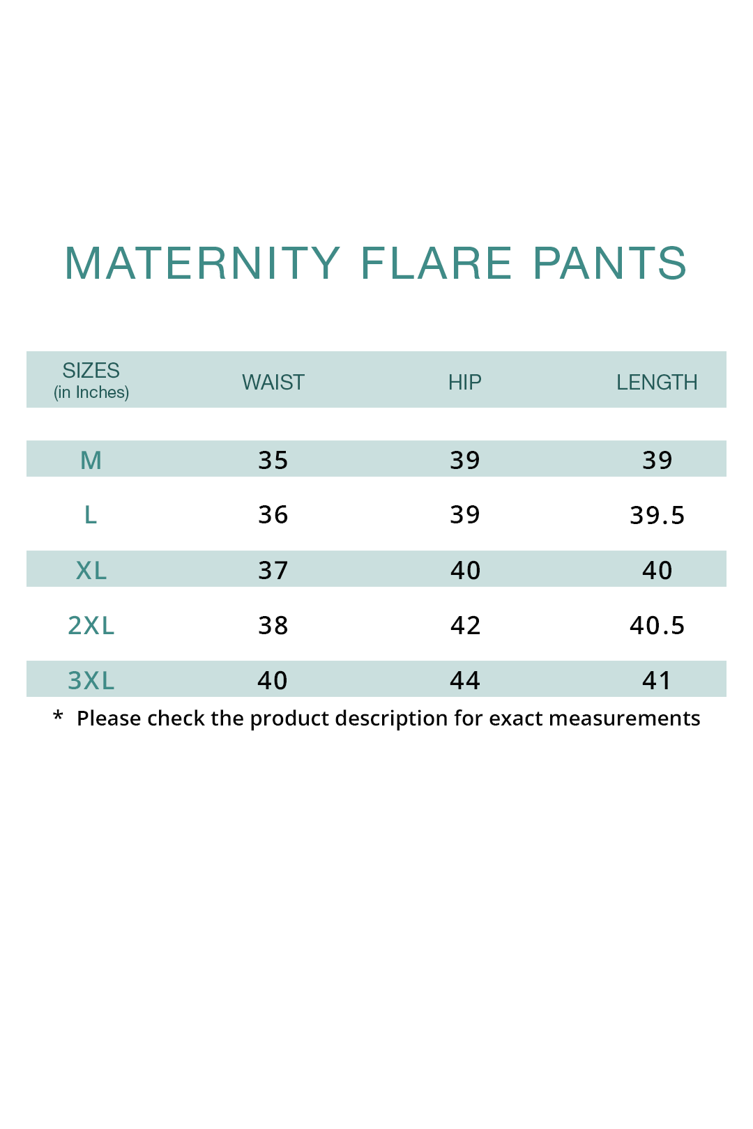 Breeze Maternity Flare Pants