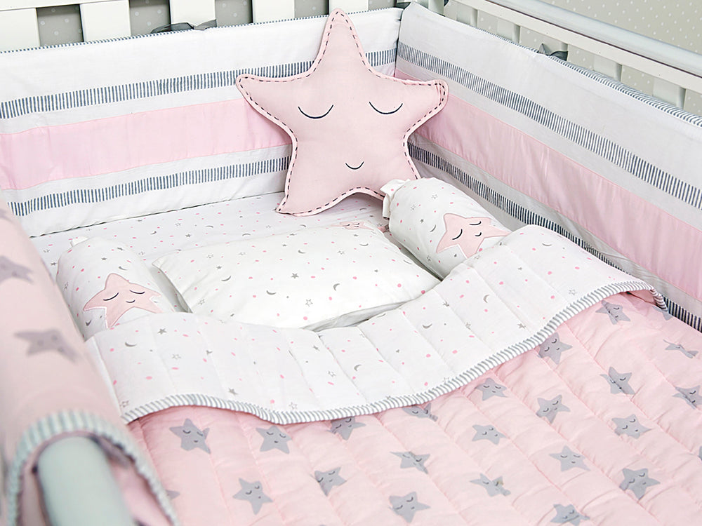 Organic Cotton Cot Bedding Set