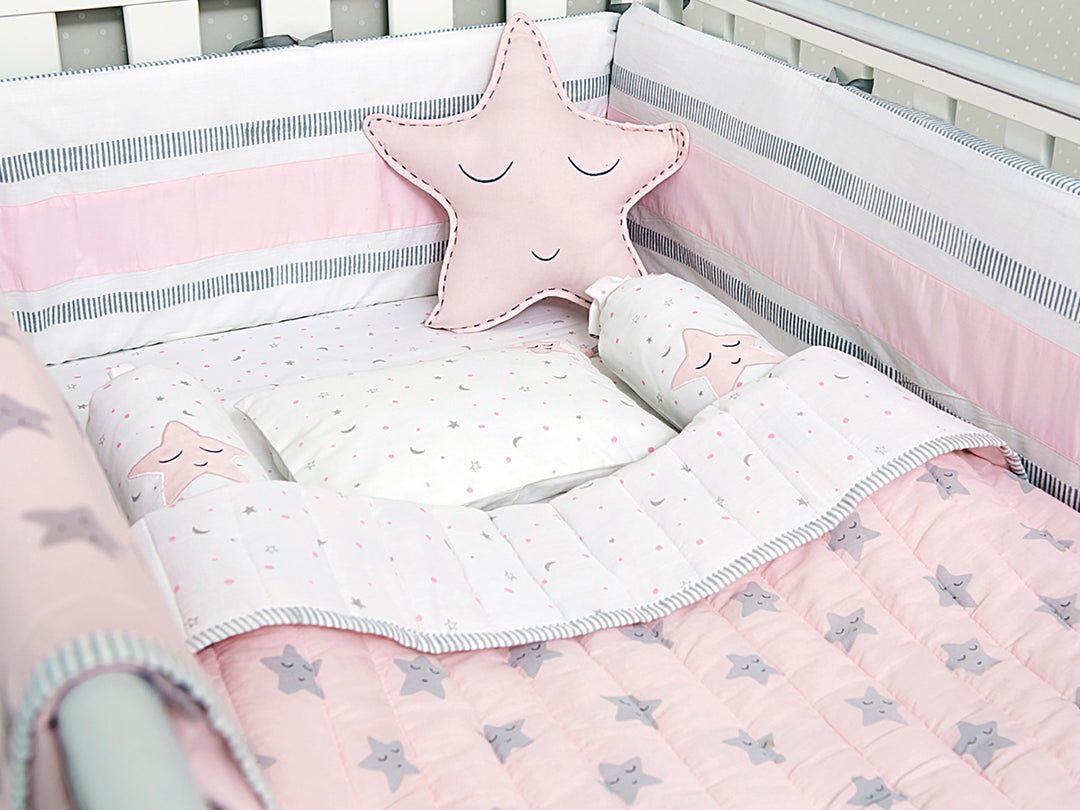 Organic Cotton Cot Bedding Set