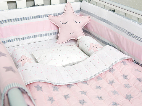 Organic Cotton Cot Bedding Set