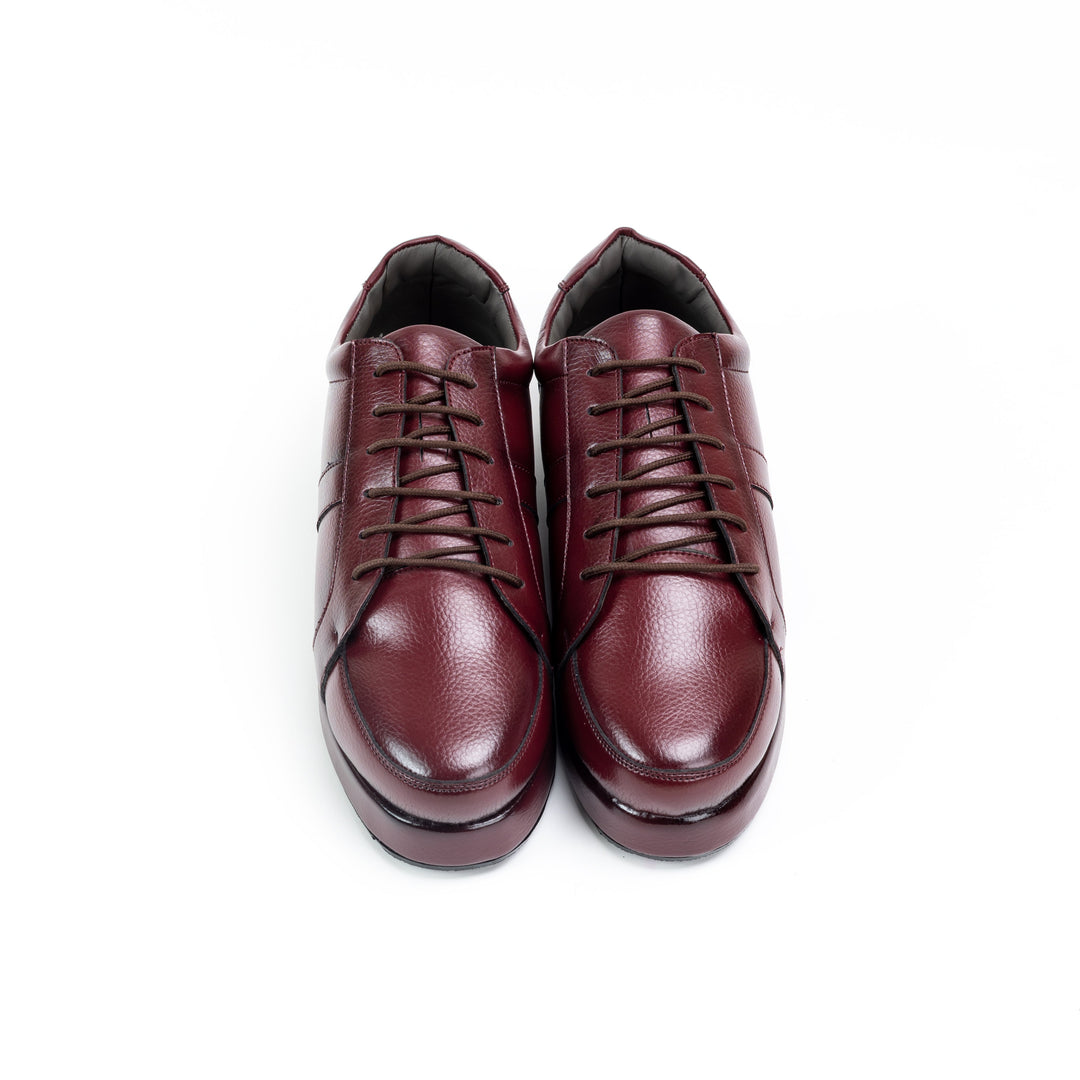 Monkstory Offbeat Lace Vegan Sneakers - The Red Knight