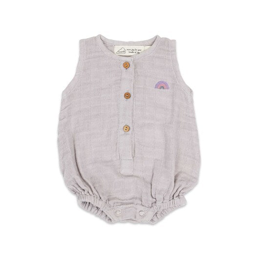 Organic Muslin Baby Romper