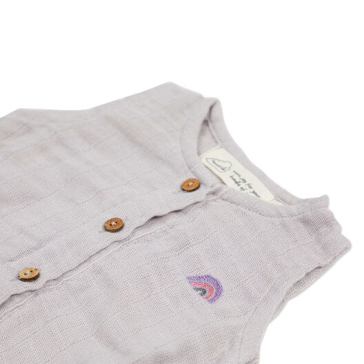Organic Muslin Baby Romper
