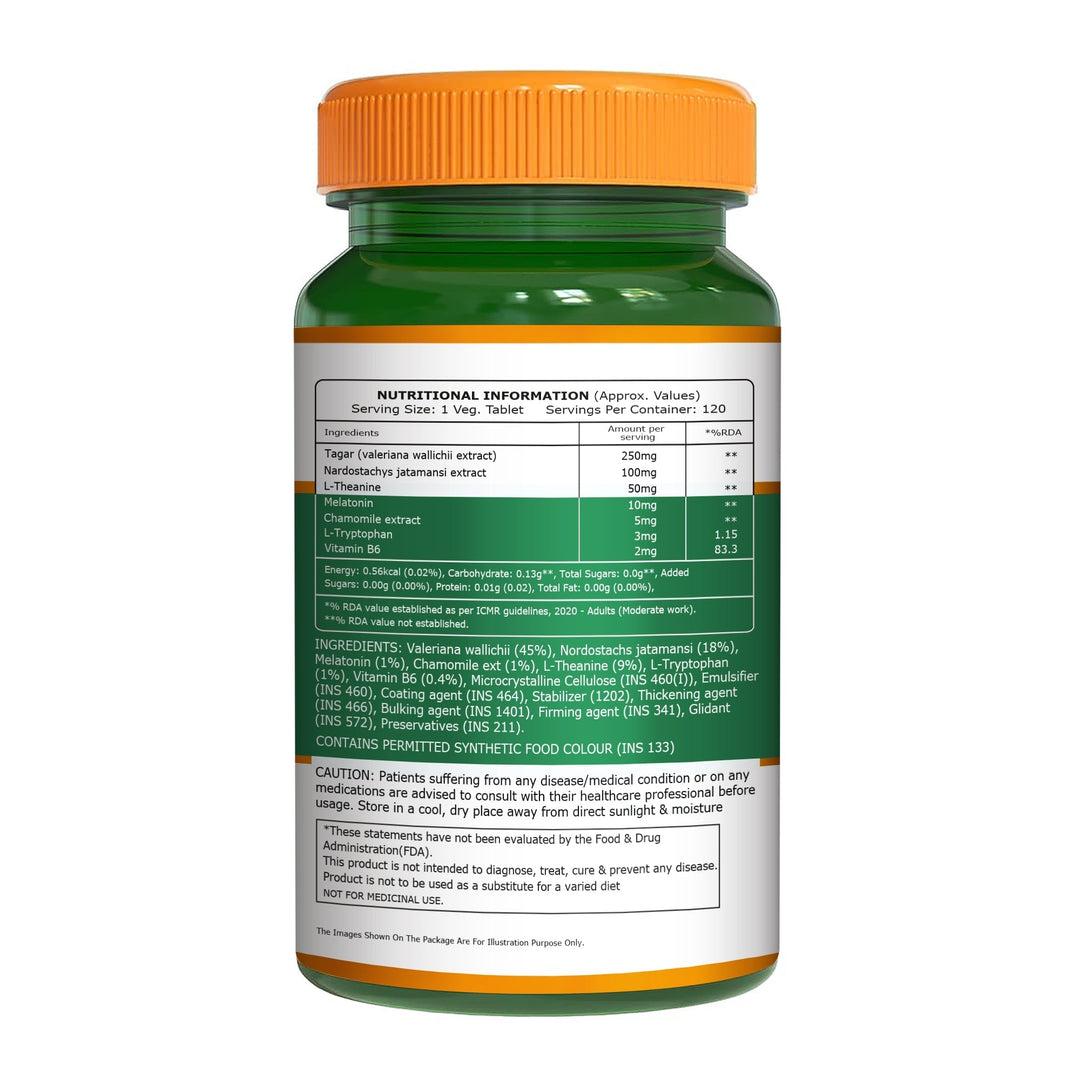 Melatonin 10mg Tablets  Sleep Cycle Support & Relaxation | 120 Tablets
