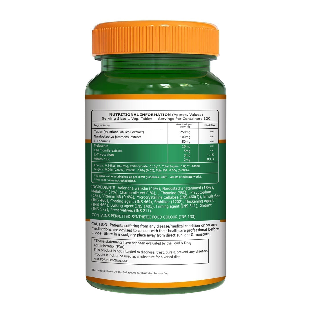 Melatonin 10mg Tablets  Sleep Cycle Support & Relaxation | 120 Tablets