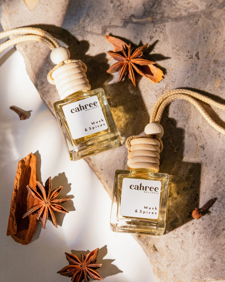 Cahree Wellness Musk & Spices Luxury Car Perfume