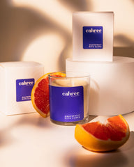 Cahree Wellness Grapefruit with Clove Luxury Soy Wax Candle