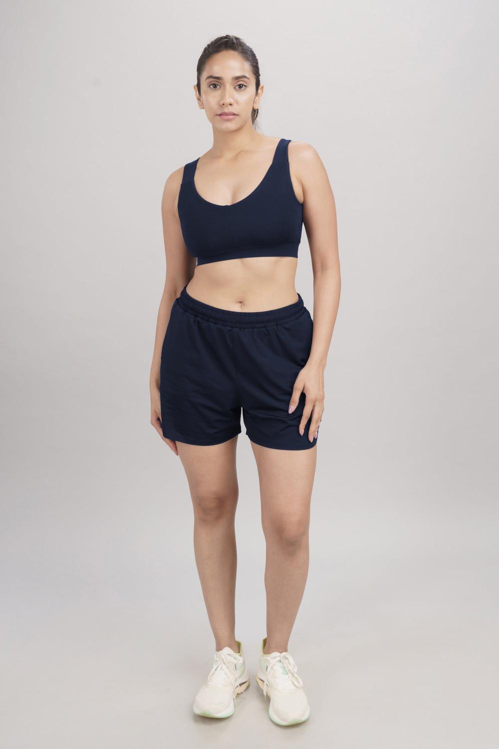 Carbon Tree U Neck Active Bra