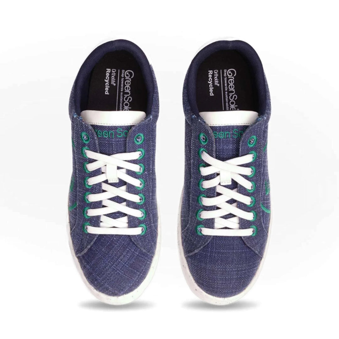 Greensole midnight mens sneaker lace up