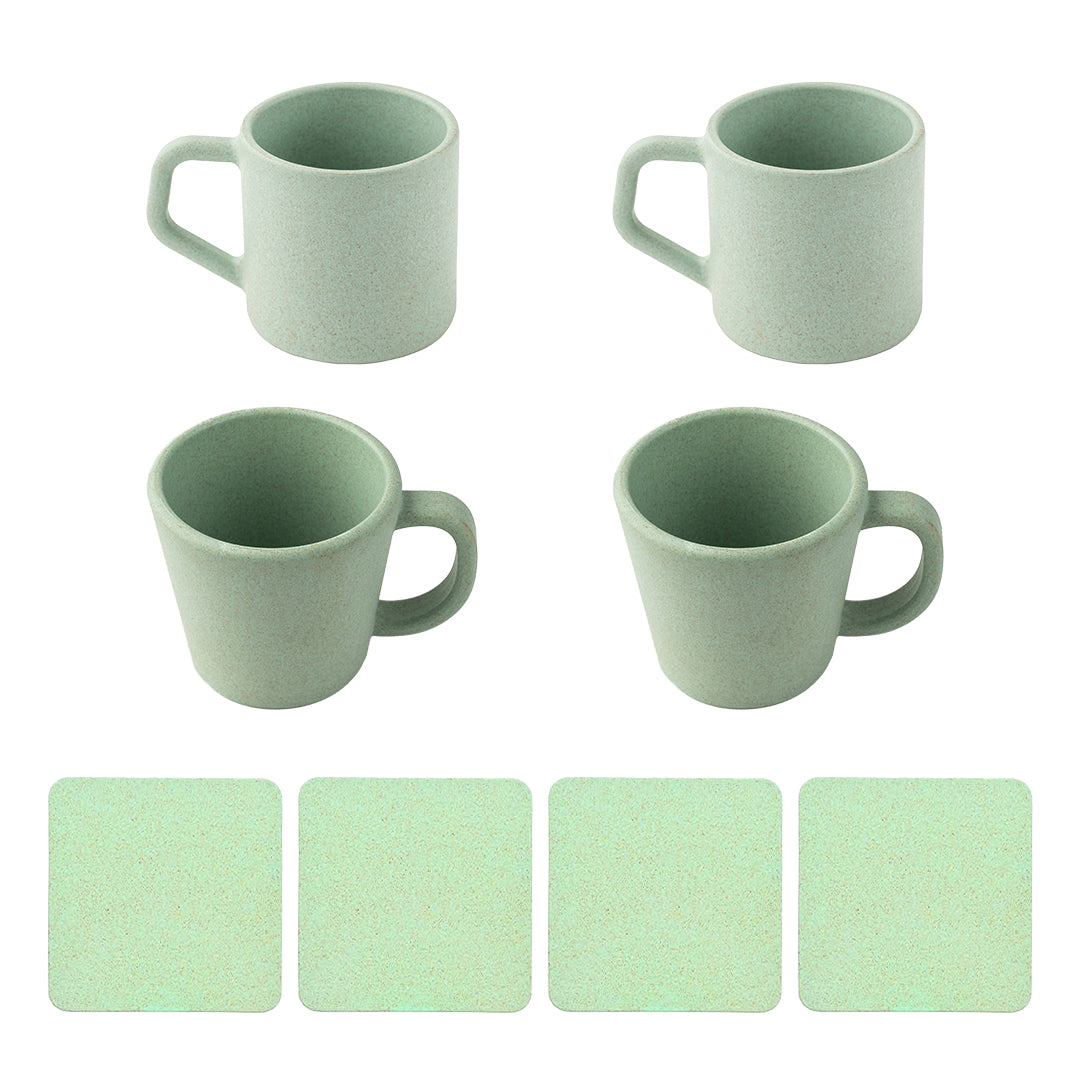 Irida Naturals Rice Husk and Bamboo Fiber Coffee combo