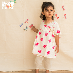 Mouse In The House Lotus Bloom - Ethnic Wear for Girls
