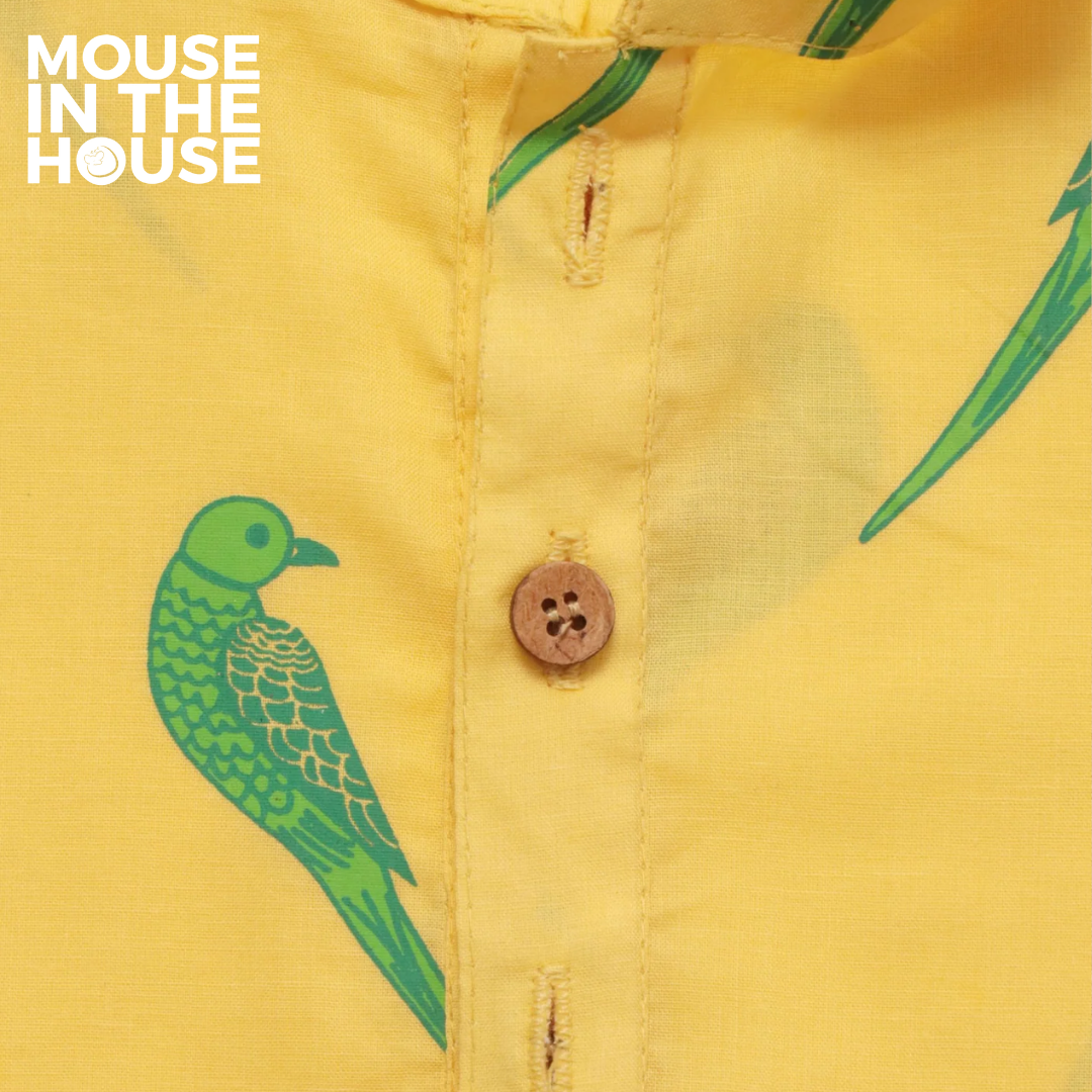Mouse In The House Tiya A Parrot- Ethnic Wear Boys