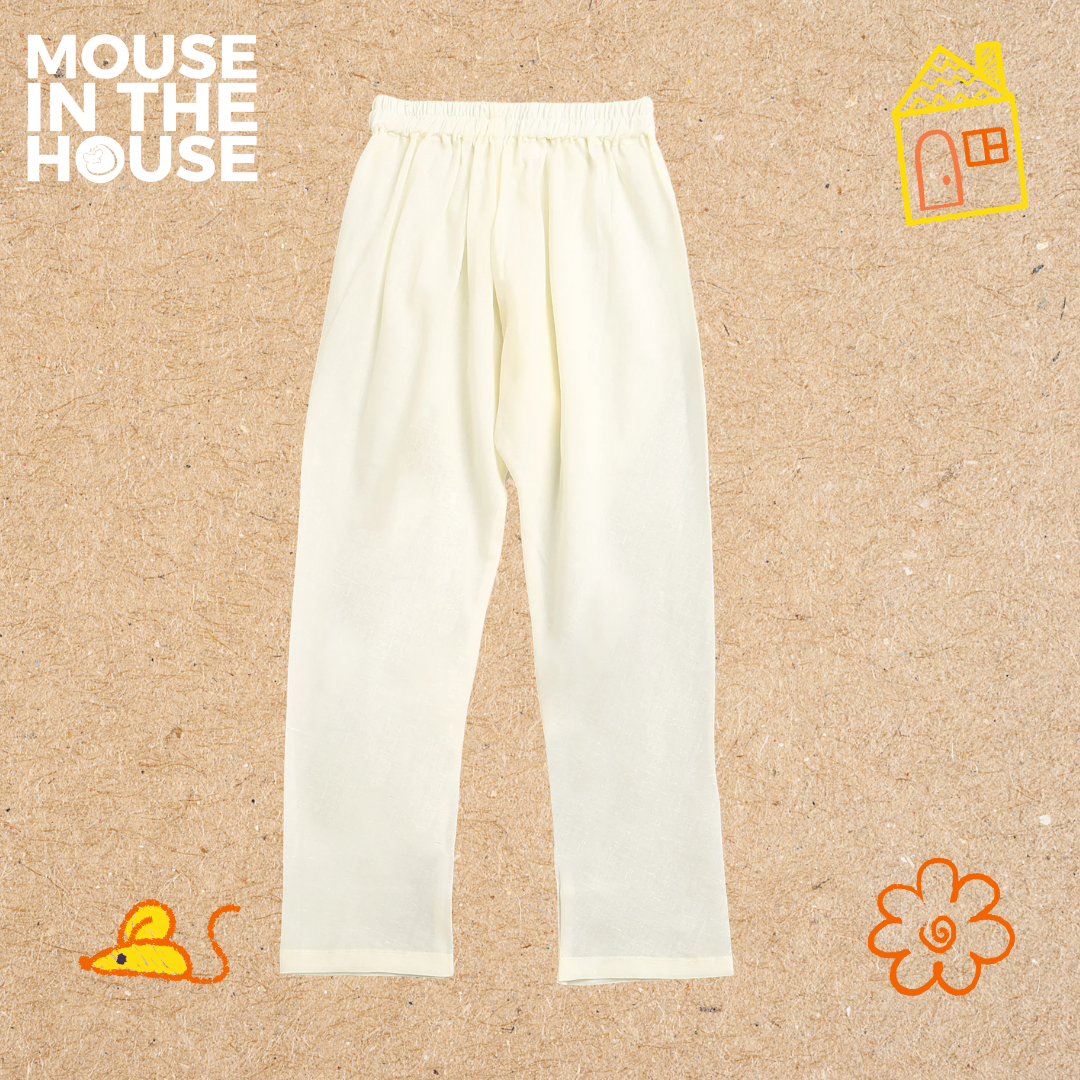 Mouse In The House Lane of Dreams (Cream)- Ethnic Wear boys