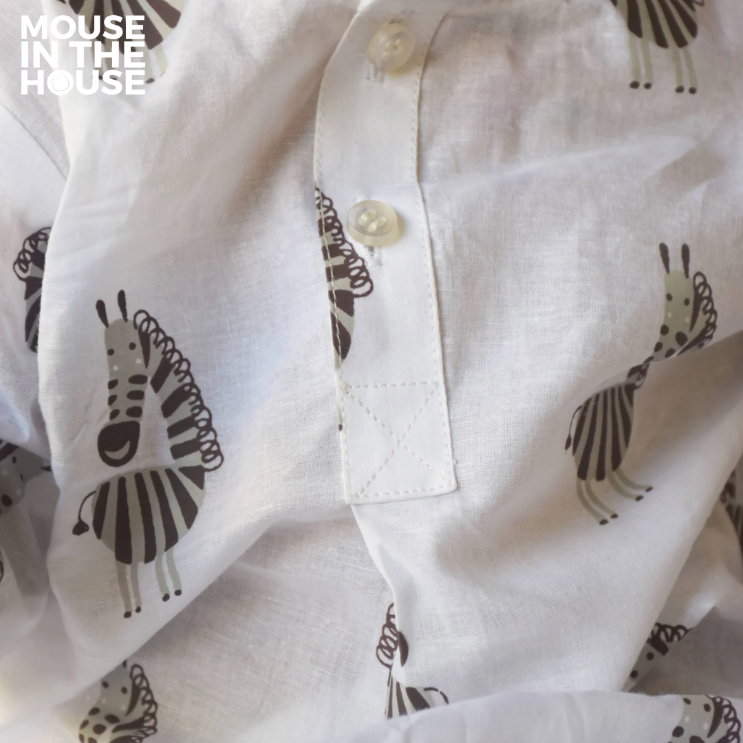 Mouse In The House Stripy Zebra- Infant Wear