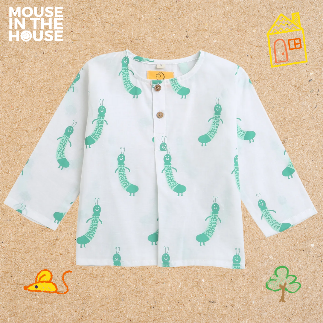 Mouse In The House Taily Caterpillar- Infant Wear