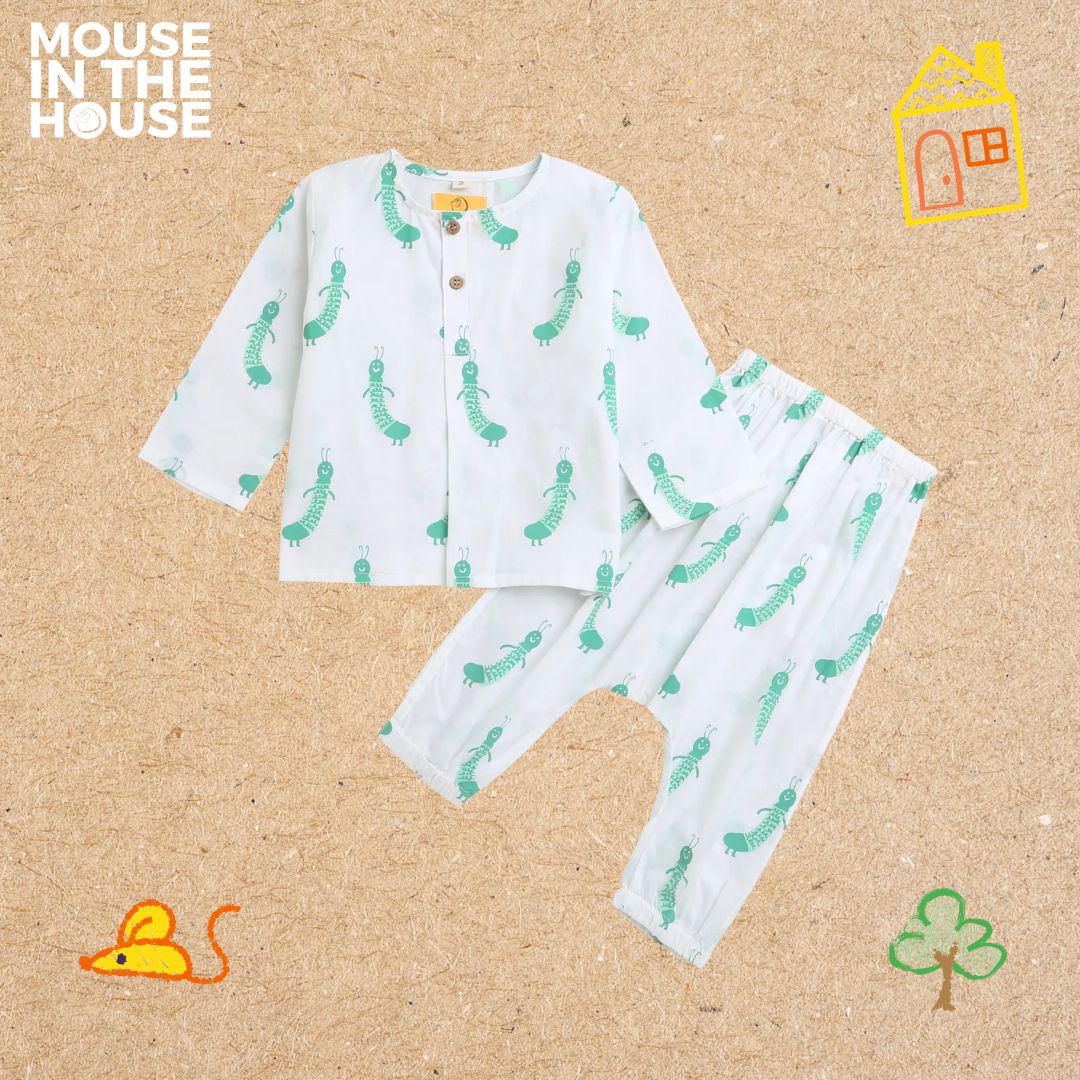 Mouse In The House Taily Caterpillar- Infant Wear
