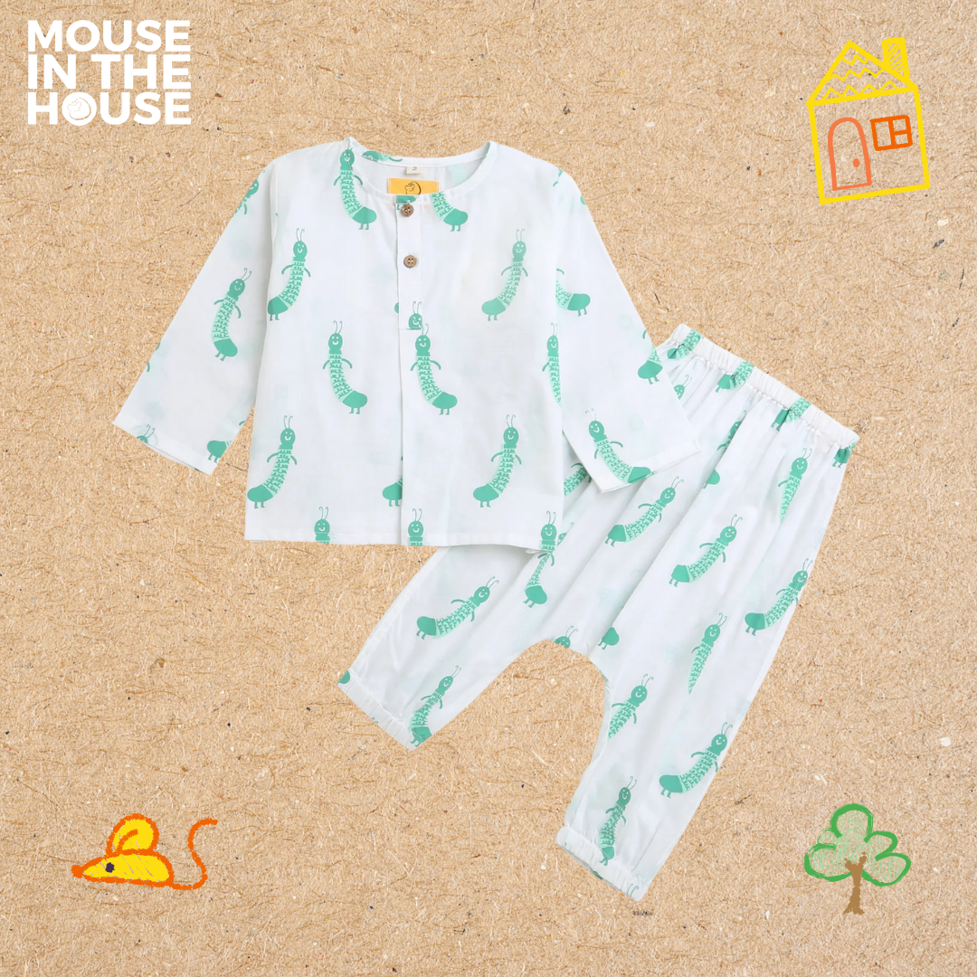 Mouse In The House Taily Caterpillar- Infant Wear