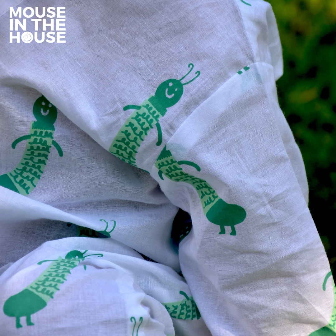 Mouse In The House Taily Caterpillar- Infant Wear