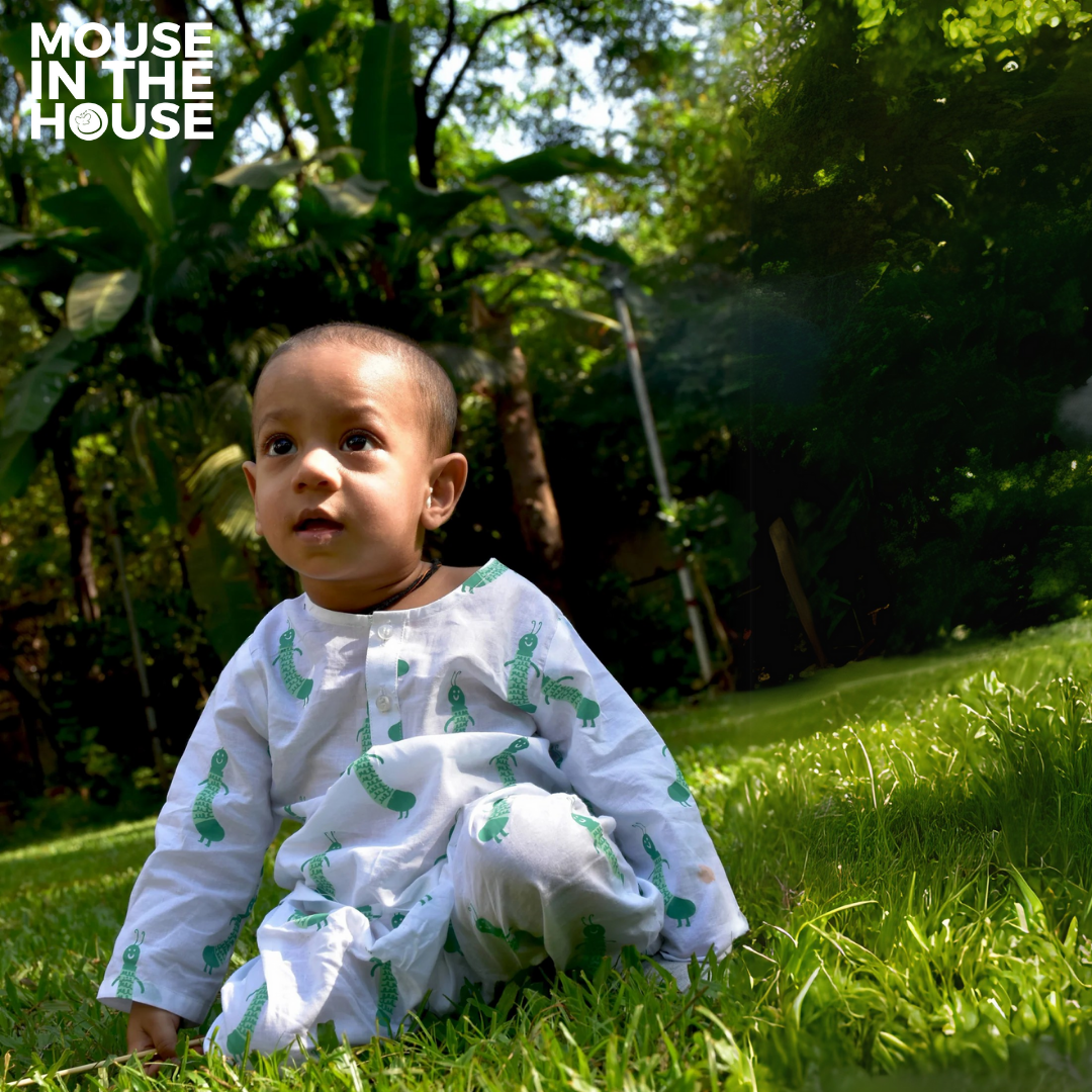 Mouse In The House Taily Caterpillar- Infant Wear