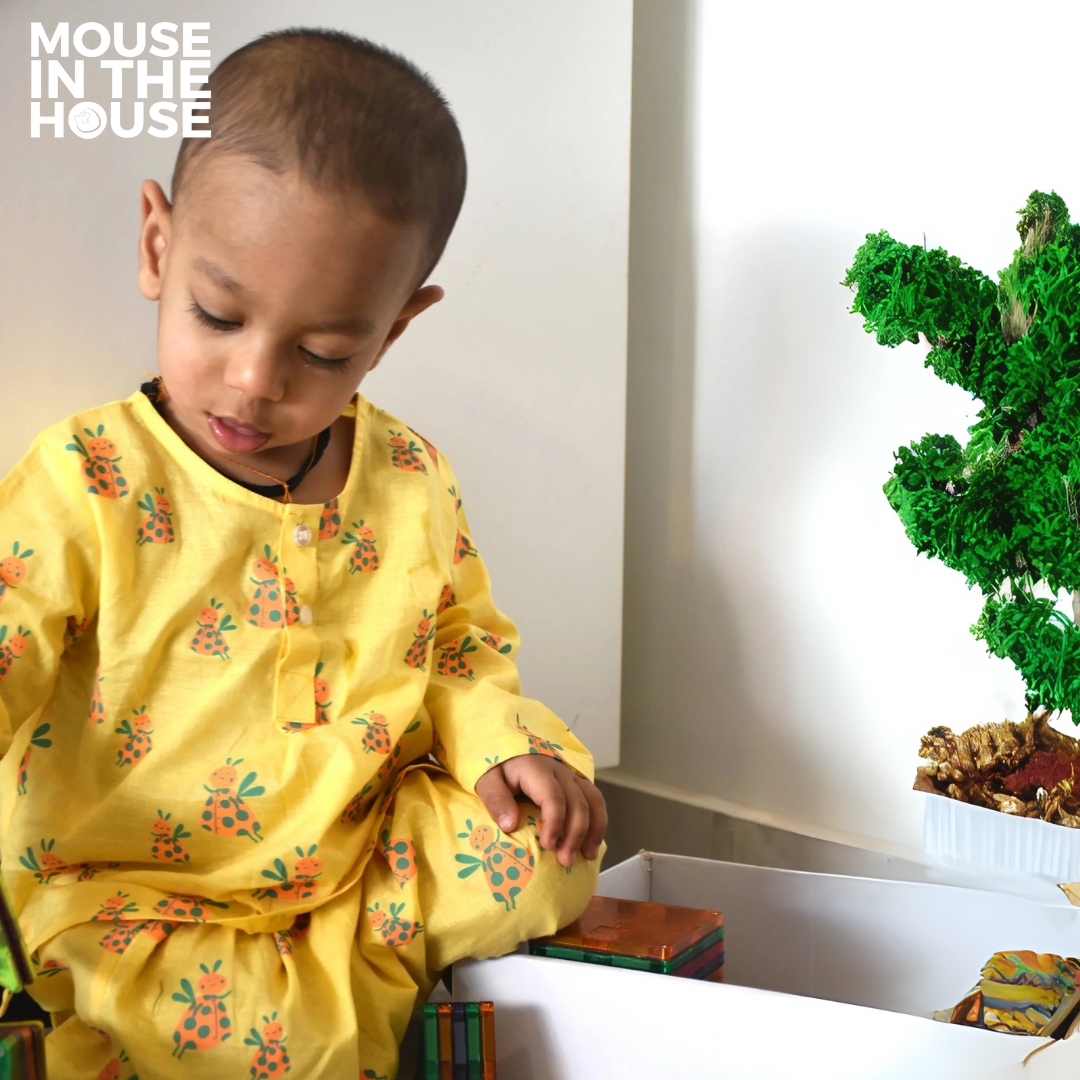 Mouse In The House Dotty Ladybug- Infant Wear