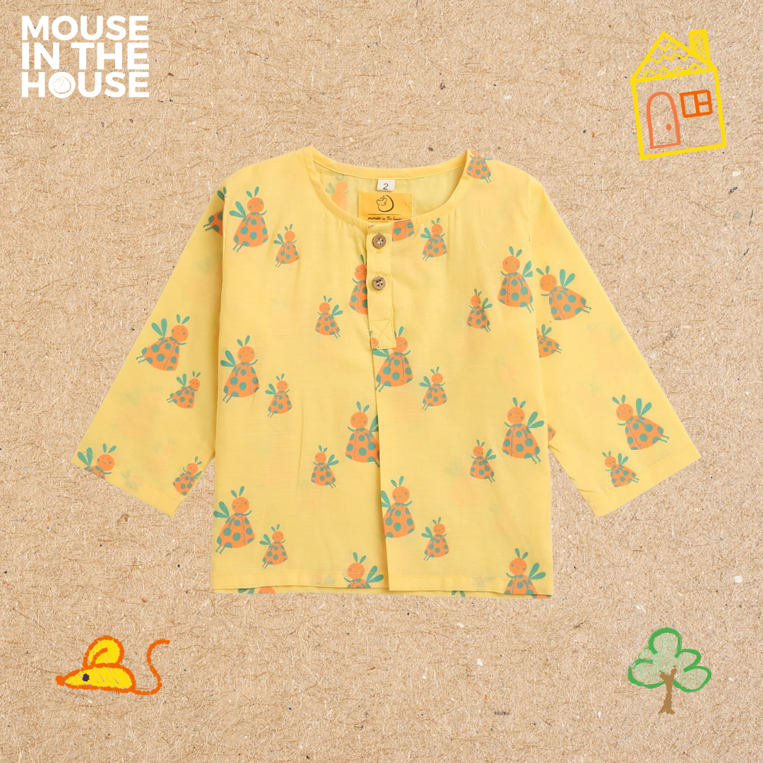 Mouse In The House Dotty Ladybug- Infant Wear