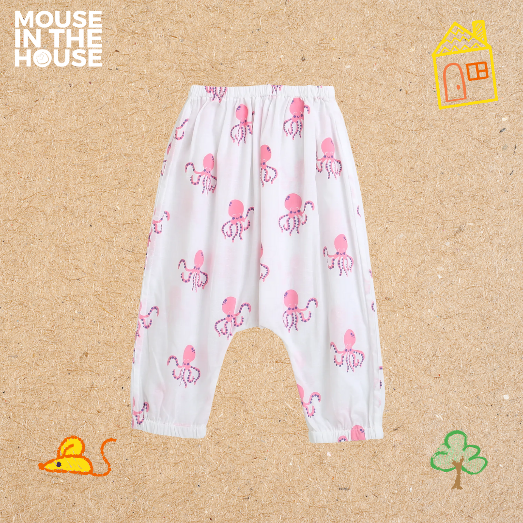 Mouse In The House Hearty Octopus- Infant Wear