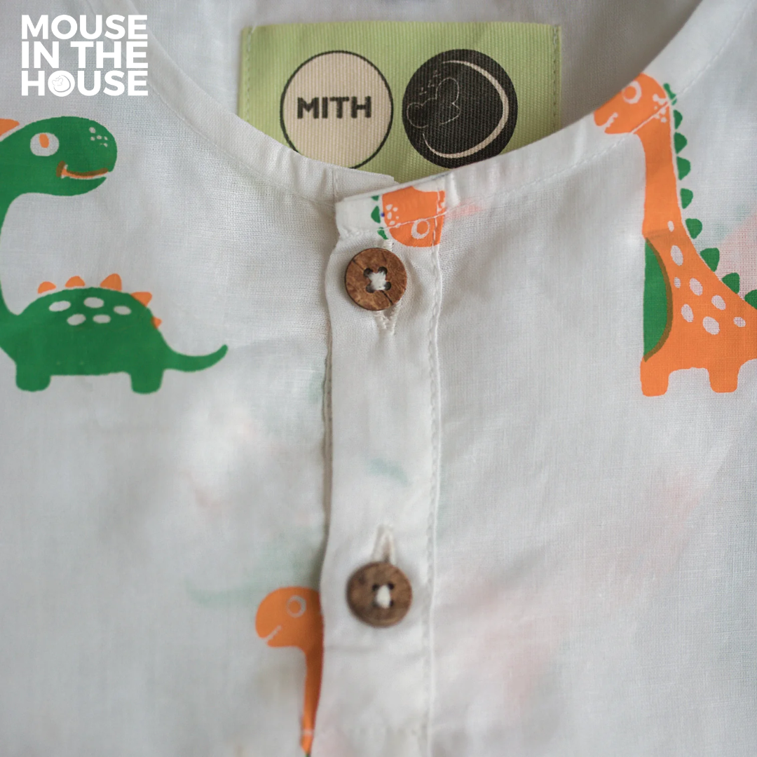 Mouse In The House Dino Friends- Unisex Nightdress