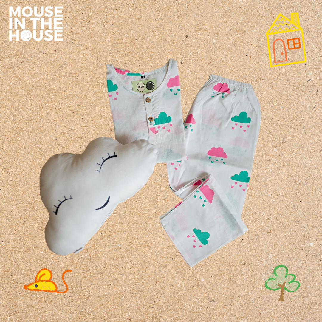 Mouse In The House Little Cloud- Unisex Nightdress