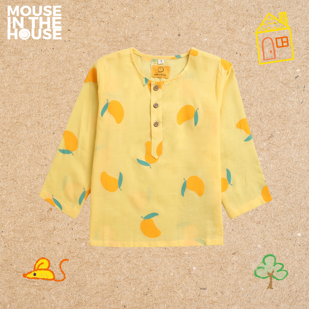 Mouse In The House A Juicy Mango- Unisex Nightdress