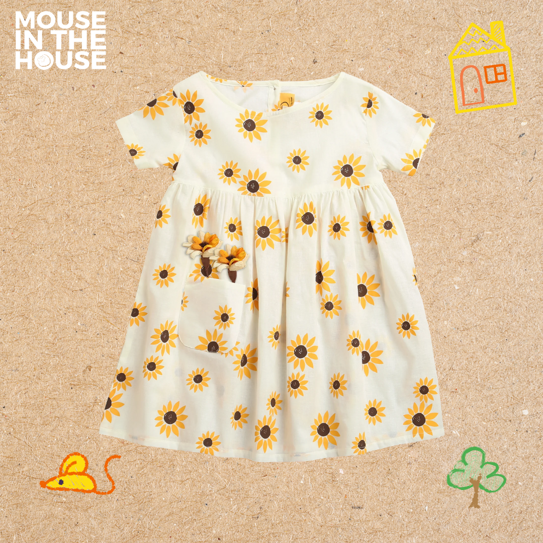 Mouse In The House Lane of Dreams - Cotton Dress
