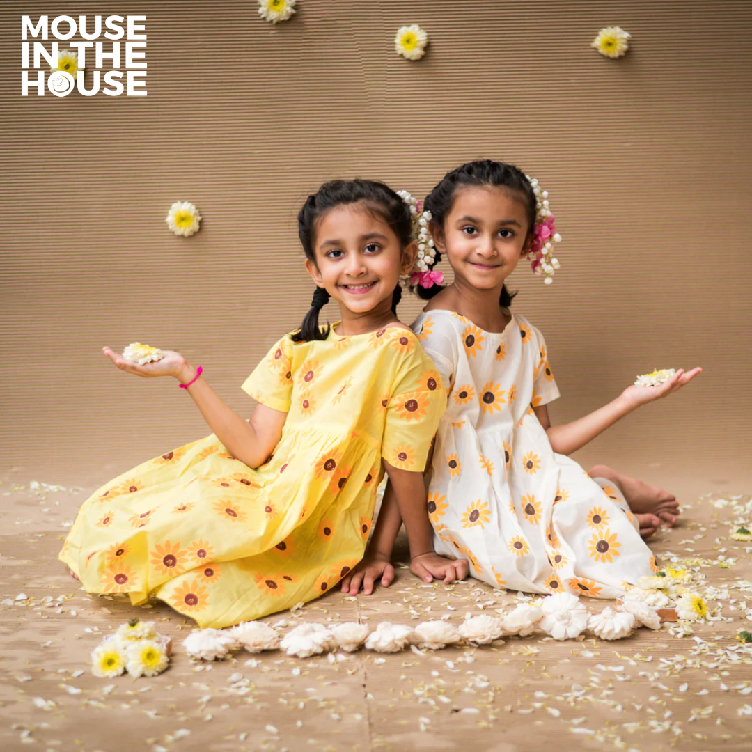 Mouse In The House Lane of Dreams - Cotton Dress